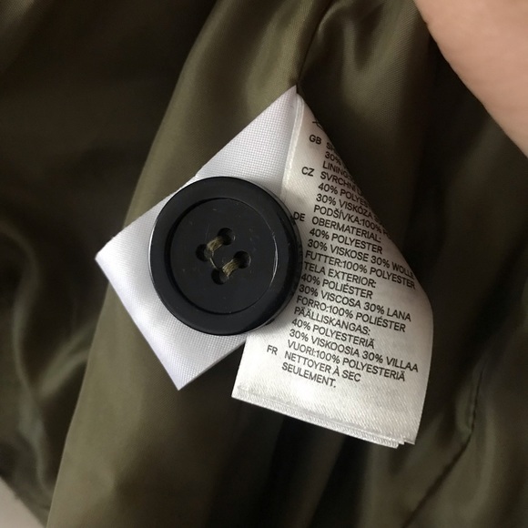 H&M Khaki Peacoat - Picture 7 of 8